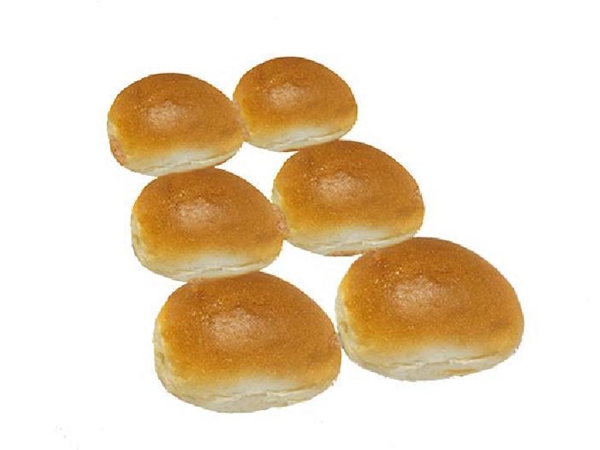 Bolletje wit&nbsp;6 stuks